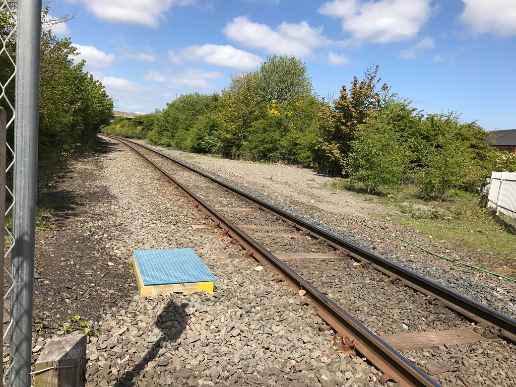 Earsdon FPG Level Crossing Looking north Jonathon HurleyMorris