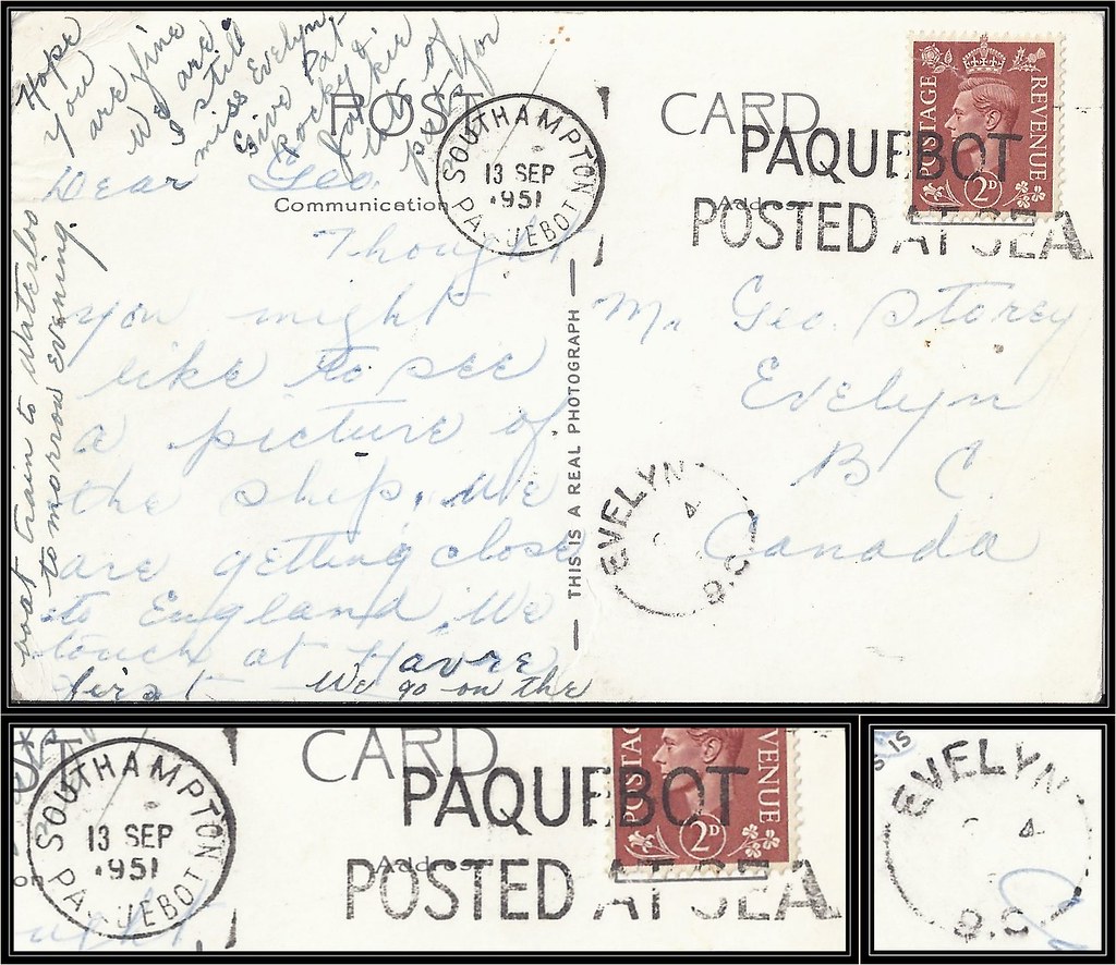 British Columbia / B.C. Postal History 13 September / 4 … Flickr