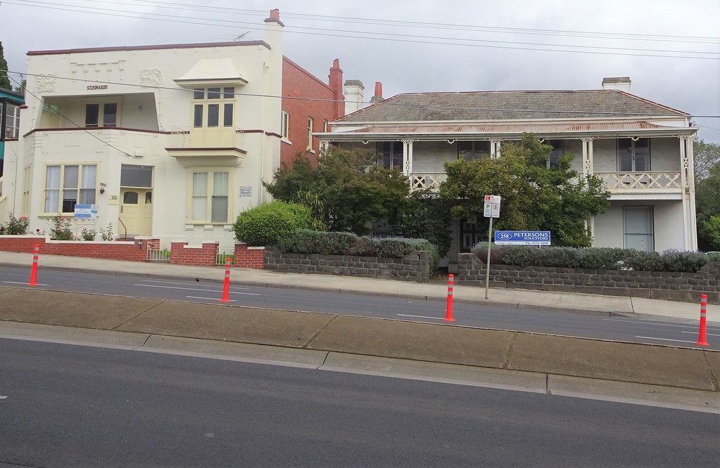 Geelong. La Trobe Tce now the highway. Four ages of archit… Flickr