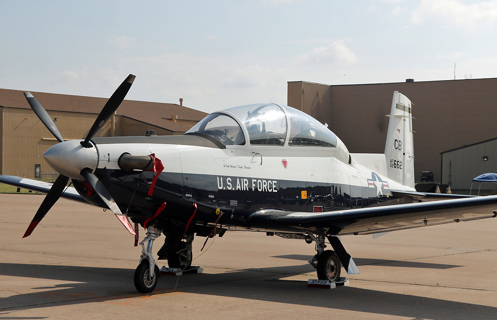180513 KDYS T6A 023662 The Dyess AFB airshow 2018 T6A fro… Flickr