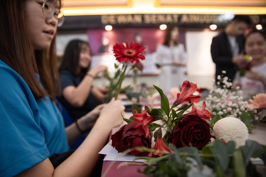 TEDxUTM2020 Korean Flower Arrangement by Laurels … Flickr