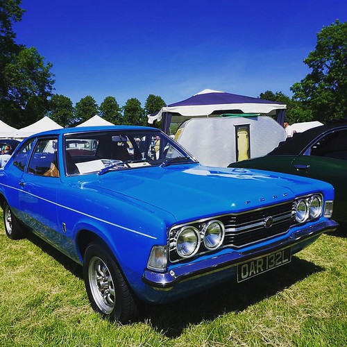 Moffat Car Show Blue Cortina Flickr