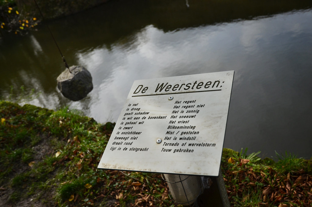 Weather stone The weather stone is wet it rains is dry i… Flickr