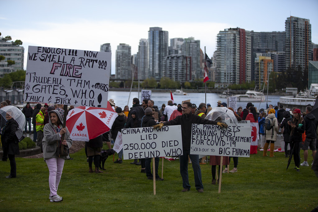 COVID19 AntiLockdown Protest in Vancouver, May 3rd 2020 Flickr
