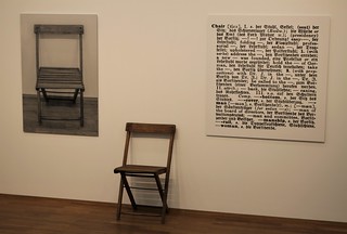 Joseph Kosuth One And Three Chairs 1965 To Whom It May Flickr