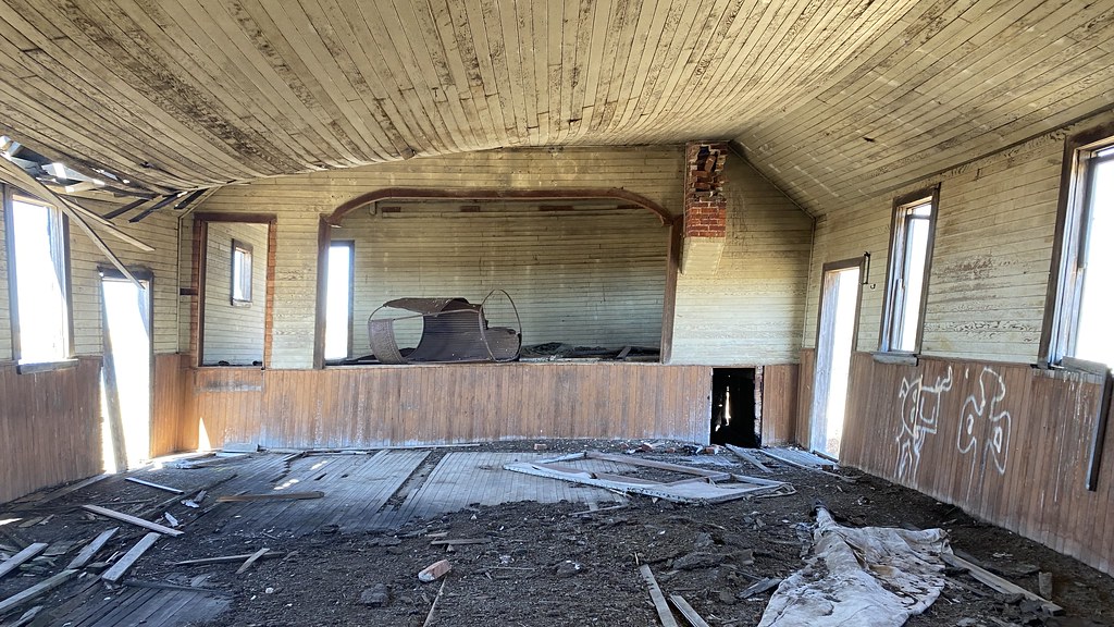 Abandoned community hall near Hairy Hill Alberta Jason Woodhead Flickr