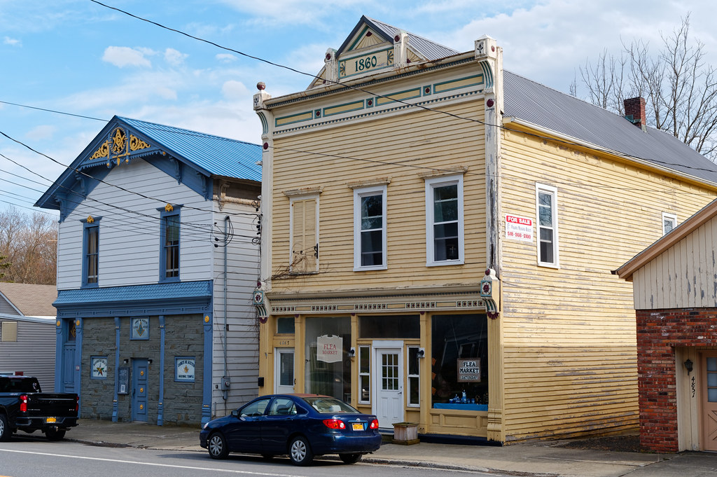 Quaint Buildings Greenville, New York. Paul Flickr