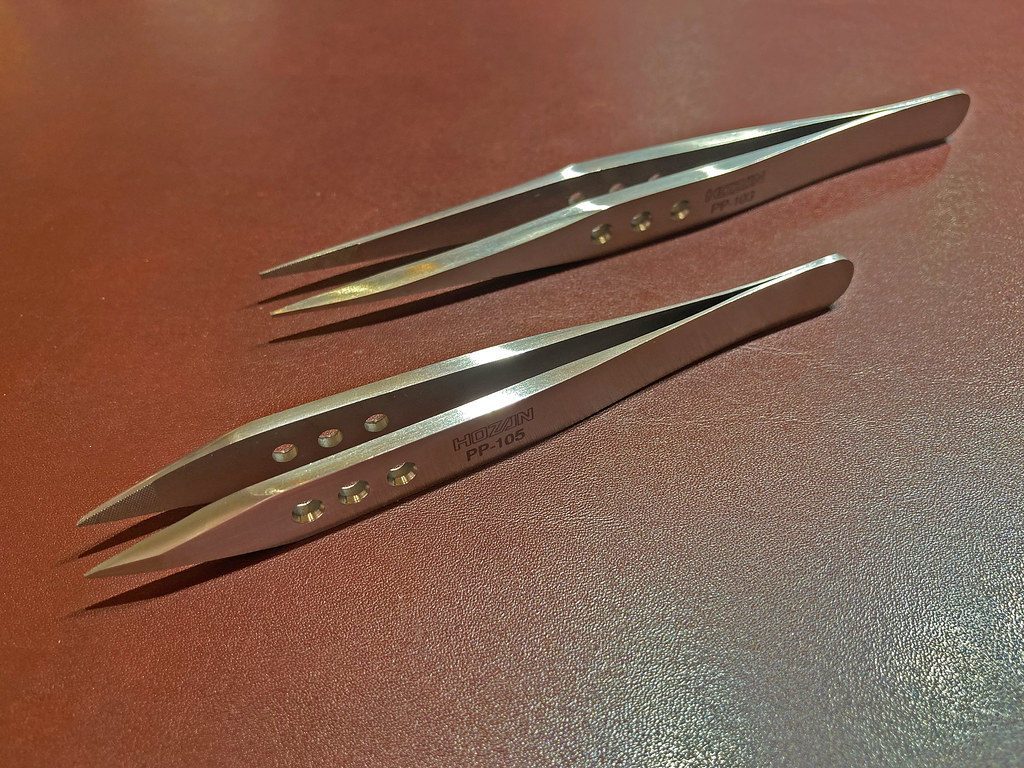 Strong tweezers Ken Shimoda Flickr