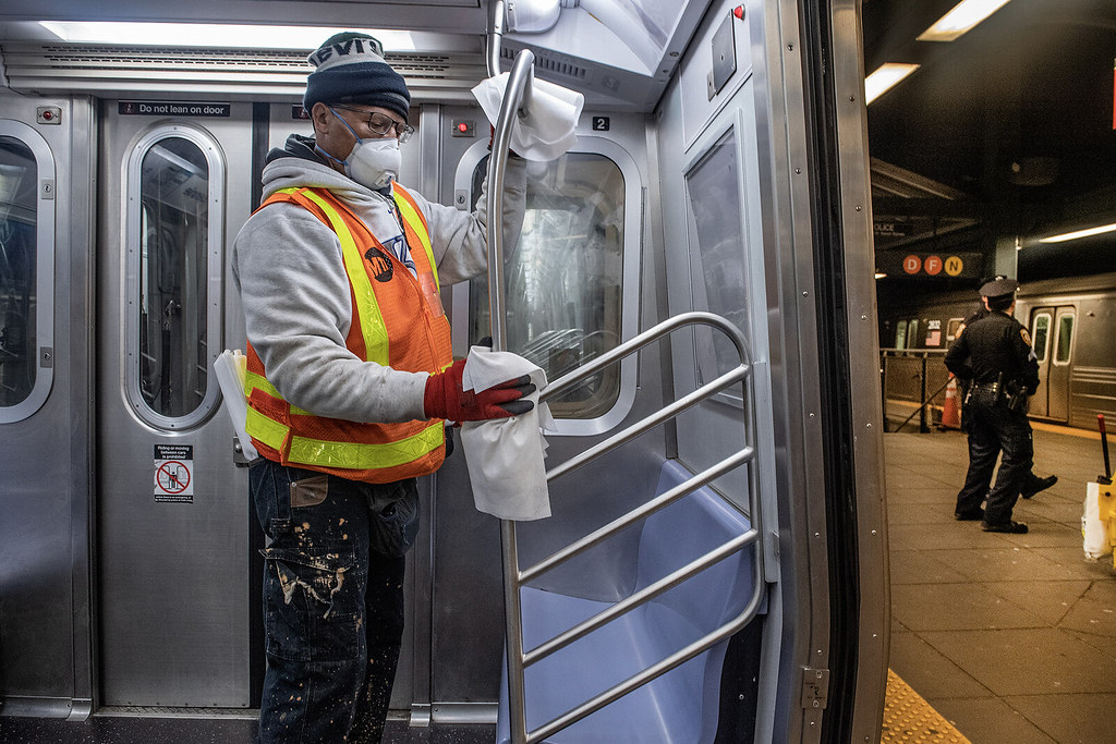 MTA Begins 24/7 Cleaning Operation and New MTA Essential P… Flickr