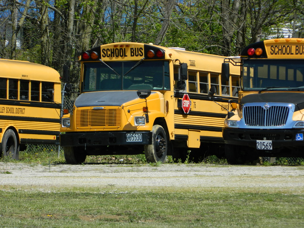 Adams CountyOhio Valley School District 76 (2) Bus lot … Flickr