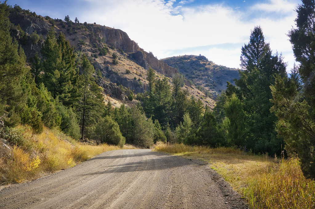 Cinnabar Basin Road Montana Bernie Emmons Flickr