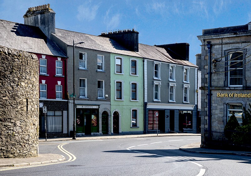 Heading into Main Street, Boyle