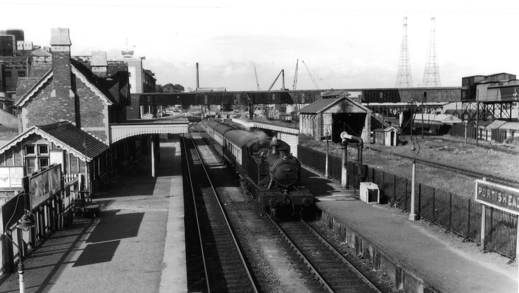 Portishead Old Station June 1953 with Collett tank 5559. P… Flickr
