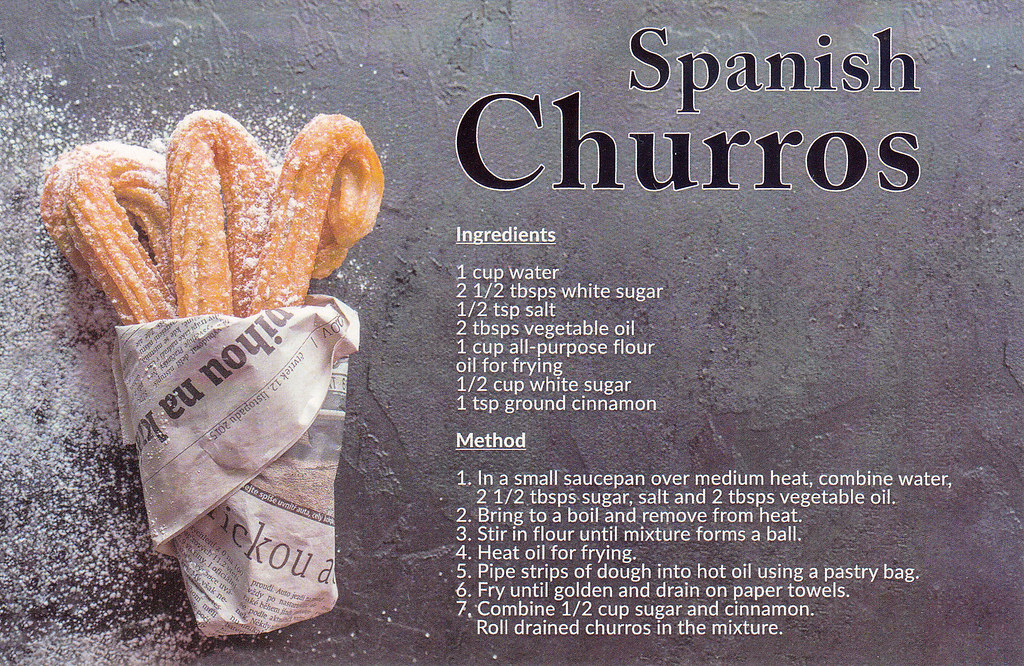 Spanish Chorros Recipes packrat Flickr