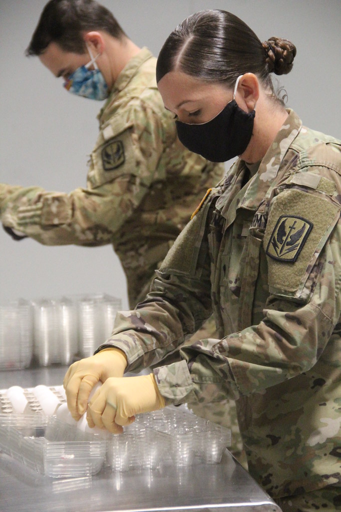 NCNG at Raleigh Food Bank 5/7/2020 Flickr