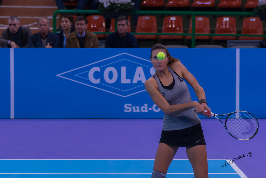 Tennis open, Limoges Albert Desvilles Flickr