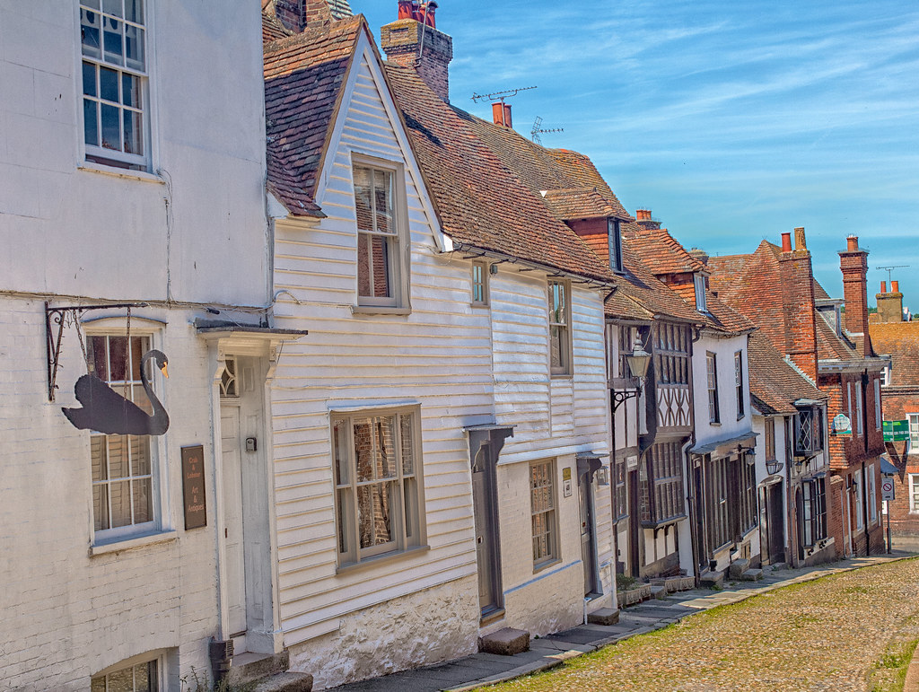 West Street, Rye, Sussex, England Cobbled stone street in … Flickr