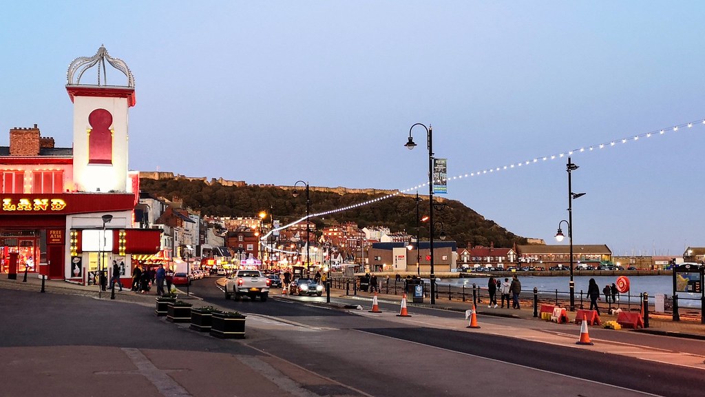 Scarborough Seafront Archive shot, (Oct '19) Twilight hour… Flickr