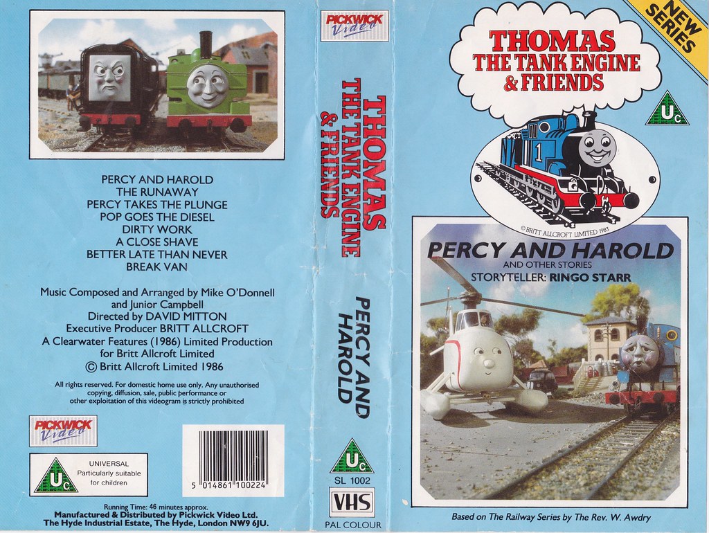 Thomas the Tank Engine and Friends - Percy and Harold 1989… | Flickr
