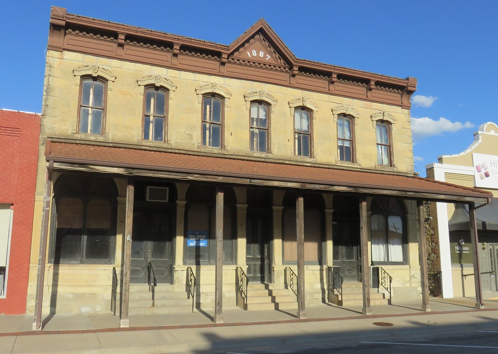 Storefront Building (Hillsboro, Kansas) Built in 1887 Hill… Flickr