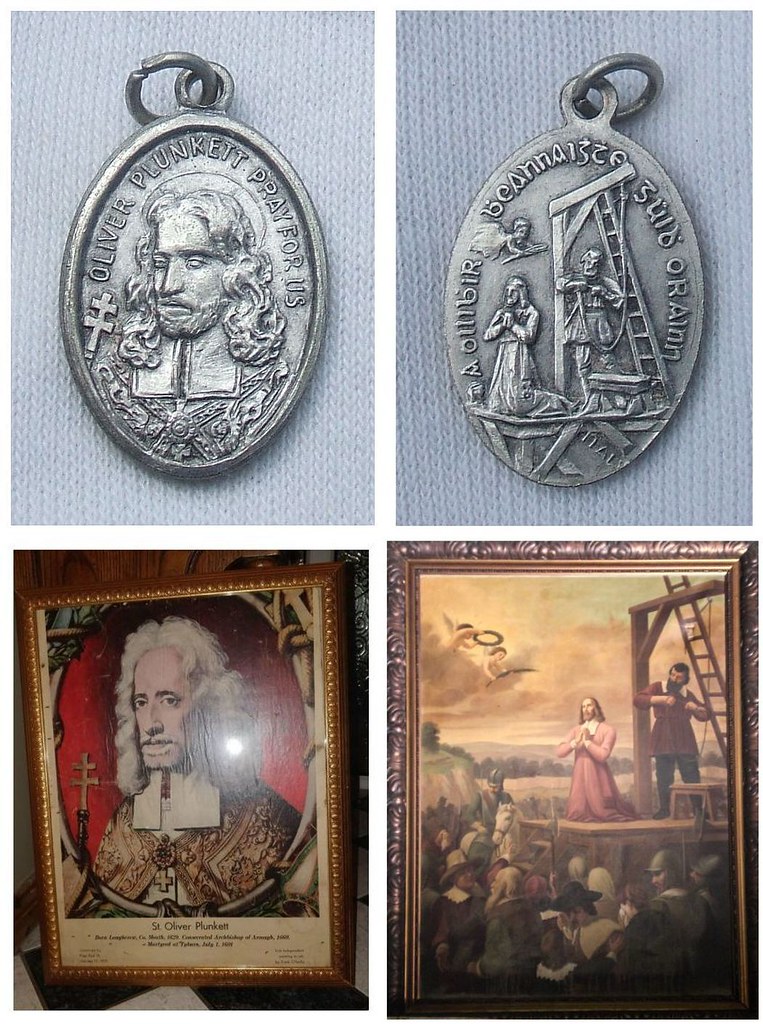 BLESSED OLIVER PLUNKETT a rare Irish religious medal (19… Flickr