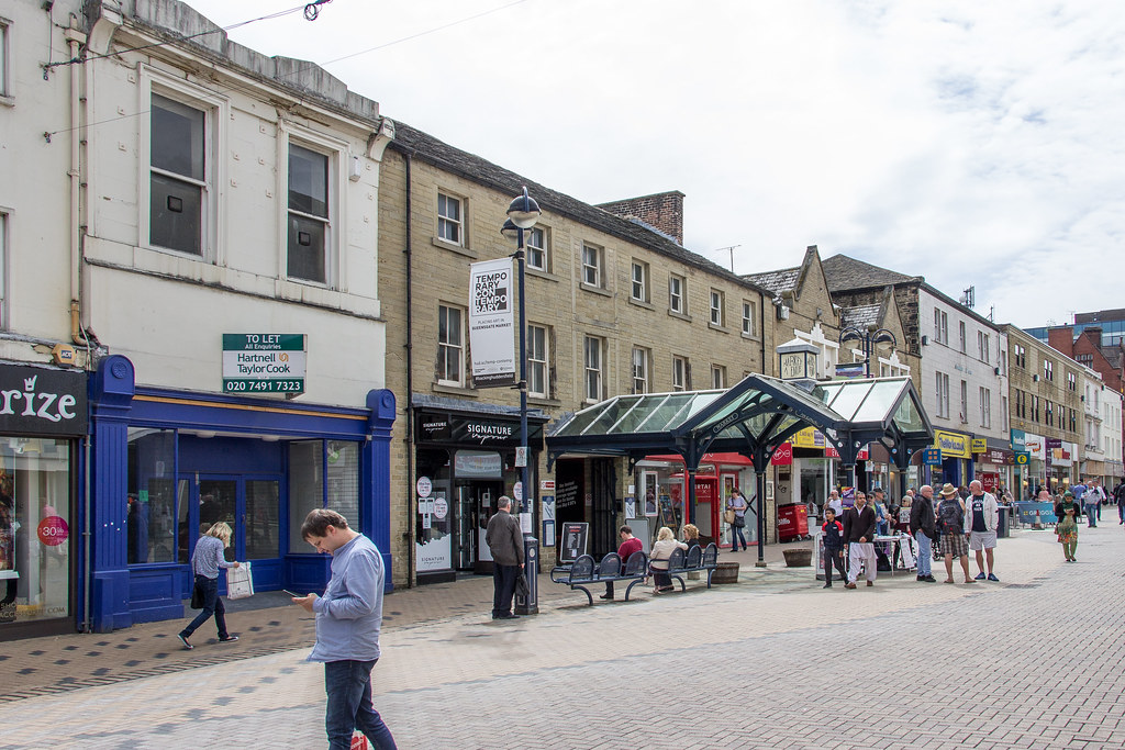 Market Avenue, Huddersfield, West Riding of Yorkshire, Eng… Flickr