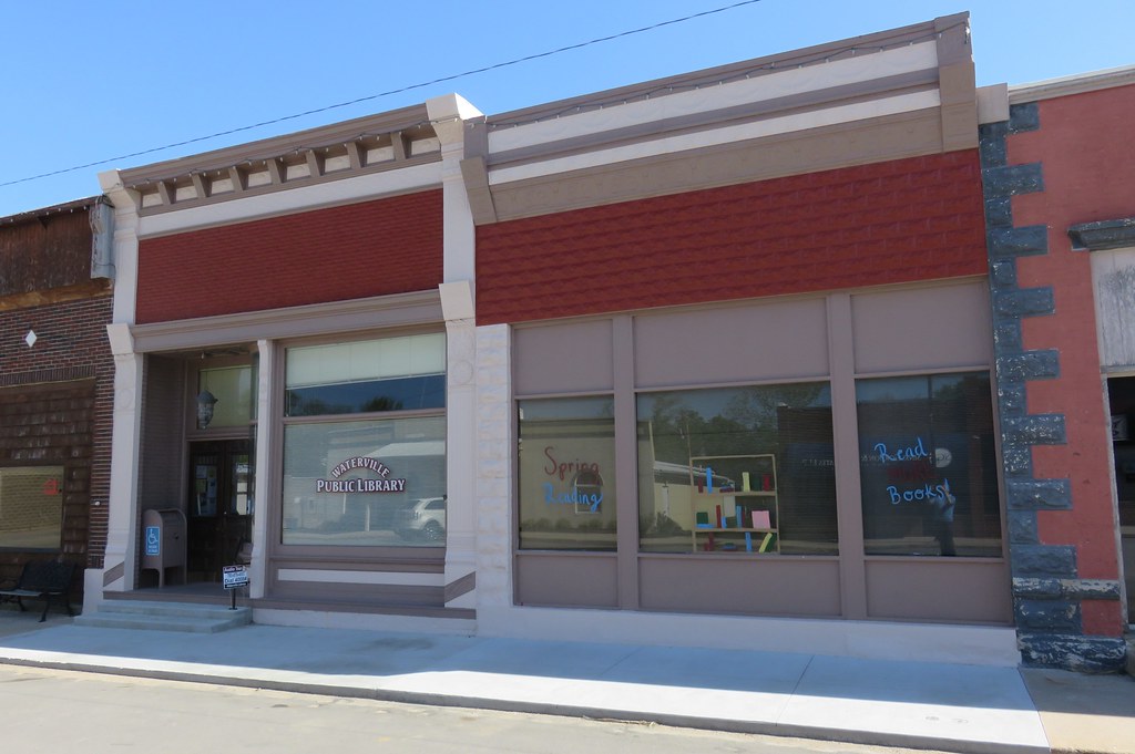 Waterville Public Library (Waterville, Kansas) Located on … Flickr