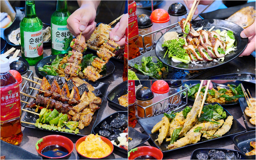 夯醬串炭燒屋_台中西屯：阿秋大肥鵝平價宵夜新品牌/串燒 熱炒 火鍋高CP值份量實在/建議先訂位