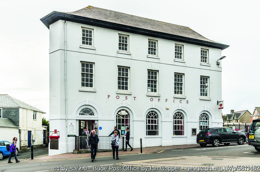 Bude Post Office SS2084106605 from SS 20855 06604 Lewis Business