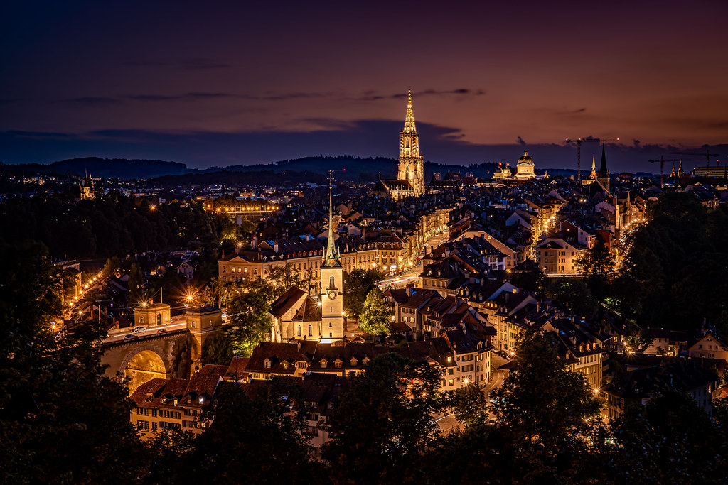 Bern Switzerland fascinating view from the rose garden o… Flickr