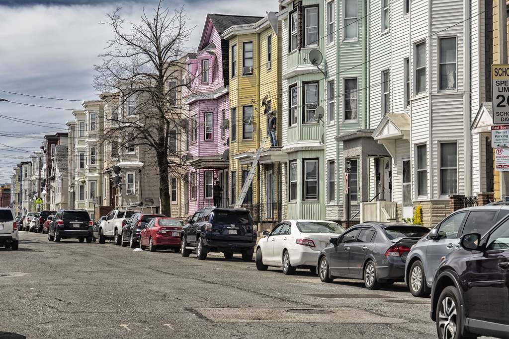 Row of ThreeDeckers Bennington St, East Boston, MA Paul Jarvie