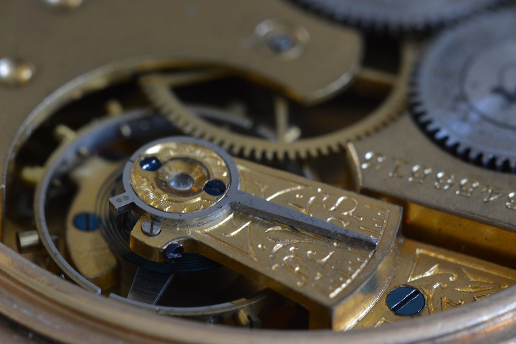 Pocket watch American Waltham pocket watch, manufactured i… Flickr