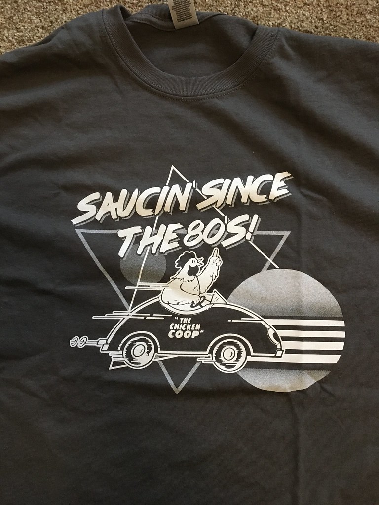 Tshirt from WilkesBarre, Pennsylvania’s The Chicken Coop… Flickr