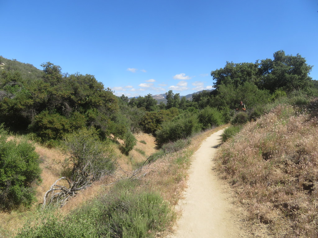 The way up The PCT winds slowly uphill along Canada Verde … Flickr