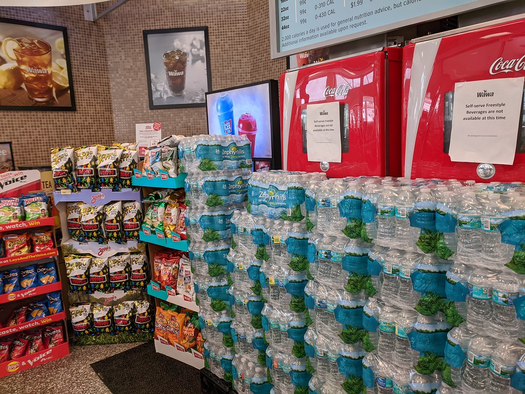 Anyways, here's Waterwall Wawa The fountain machines had… Flickr