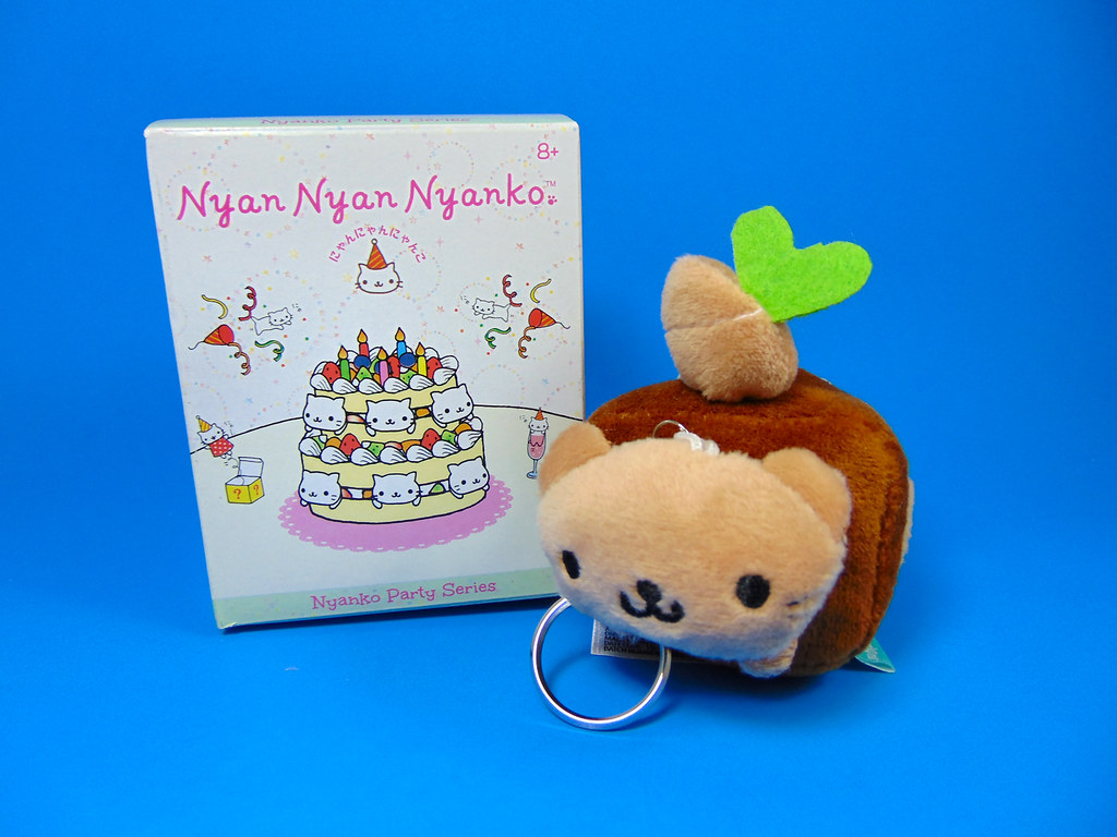 Nyan Nyan Nyanko Party Series Mini Plush Keychain (SanX) Blind Box