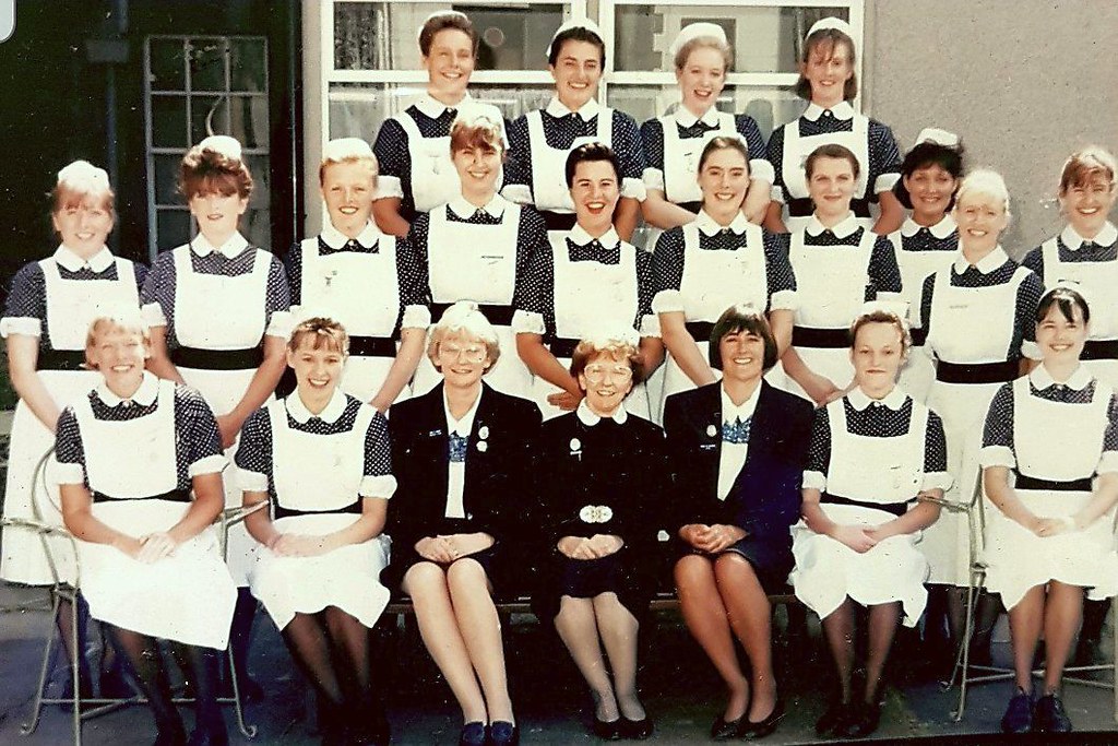 Nurses Student Nurses, Ireland 1980s. Nurses Uniforms and Ladies