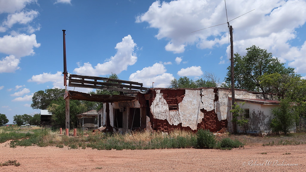Former Wilkerson's Gas Station on Route 66 in Newkirk, New… Flickr