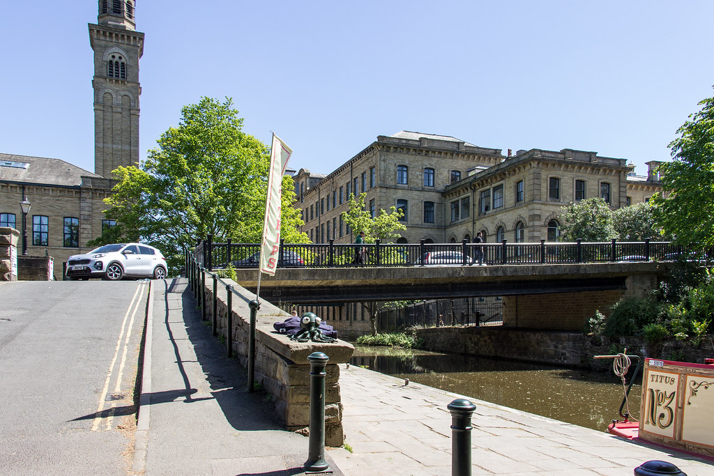 Salts Mill, Saltaire, England "Salts Mill (sometimes spell… Flickr