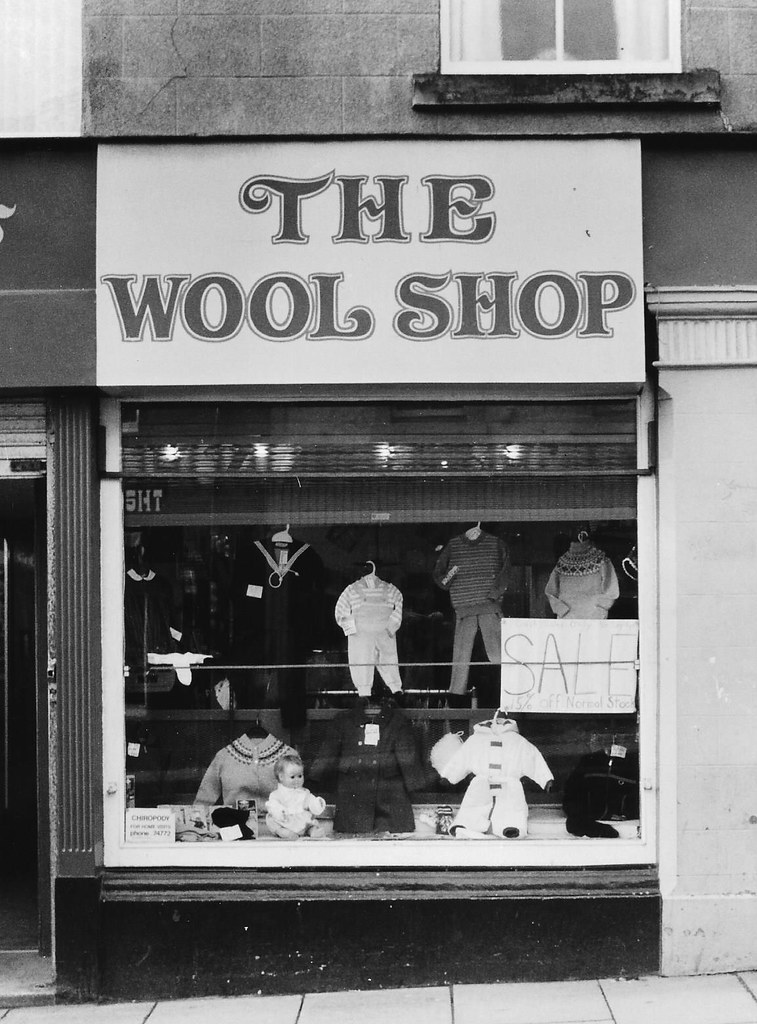 The Wool Shop This undated picture of the Wool Shop was wh… Flickr