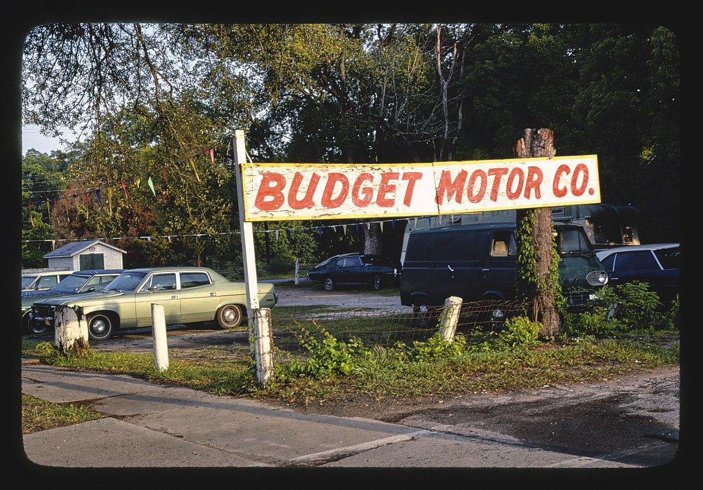 Budget Motor Co., Kingsland, (LOC) Margolies, John… Flickr
