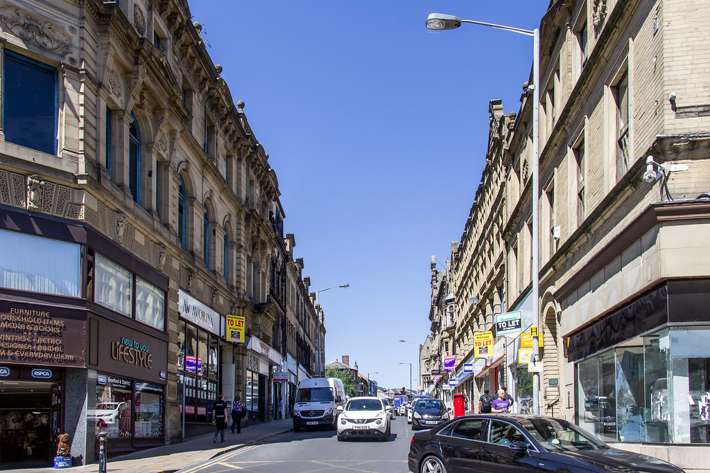 Darley Street, Bradford, England Lined with grade II liste… Flickr