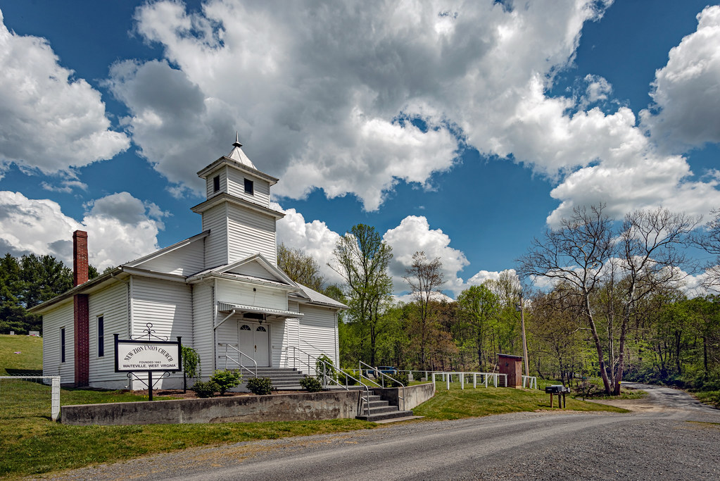 New Zion Union Church Waiteville, WV. Bob Bell Flickr