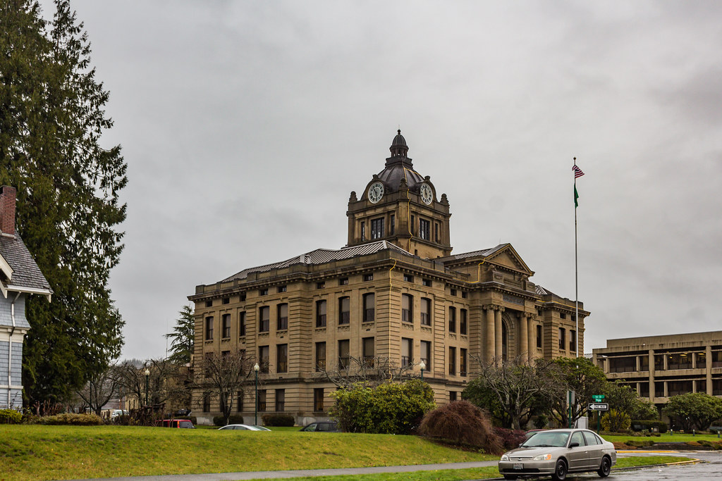 Courthouse Montesano, Washington 2015 David Seibold Flickr