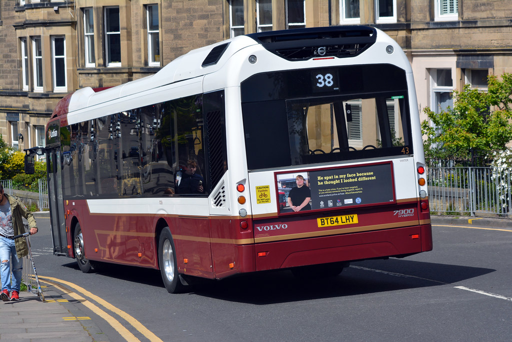 43 This bus was new to Lothian Buses as 43 in 2014. Seen h… Flickr