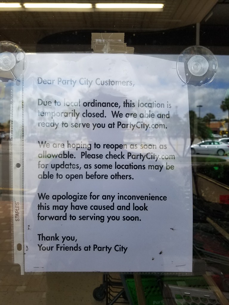 Party City Store Closing (Sarasota, FL) a photo on Flickriver