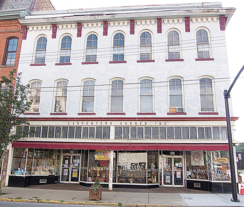 Titusville Pennsylvania Town Square and Carpenters Cor… Flickr