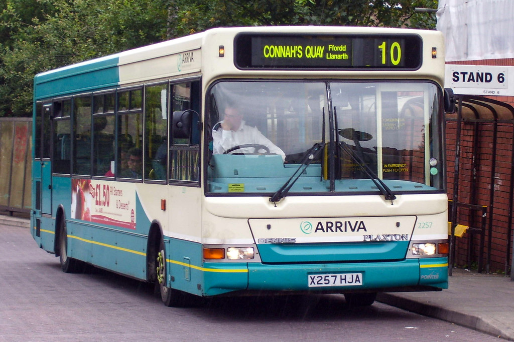 Arriva Buses Wales X257 HJA Pictured at Chester Bus