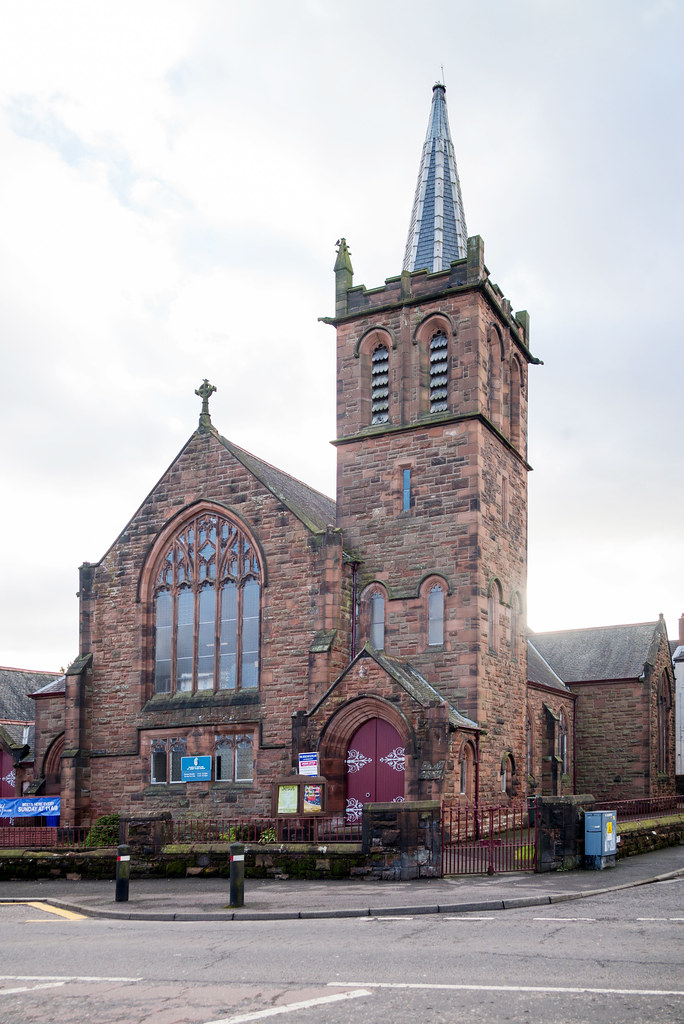 St James' Parish Church, Falkirk By local architect Flickr
