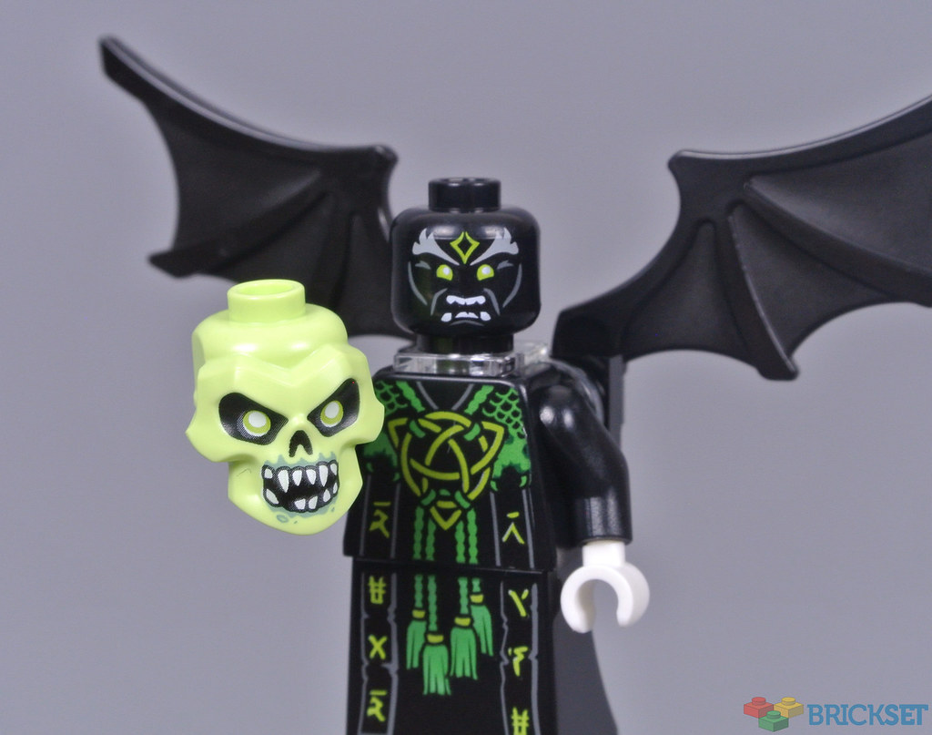 Review 71721 Skull Sorcerer's Dragon Brickset LEGO set guide and